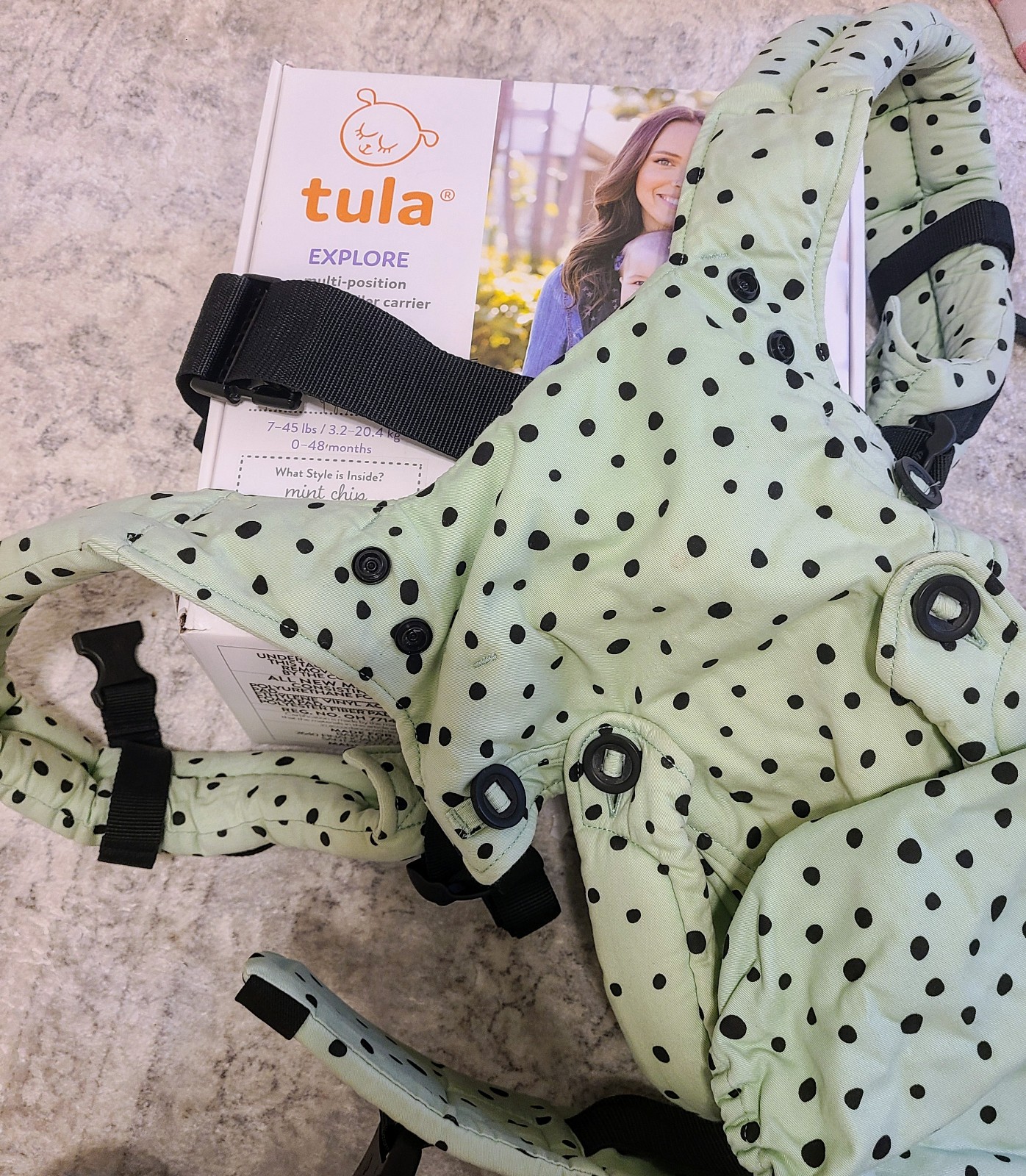 Tula Explore baby carrier - Mint Chip