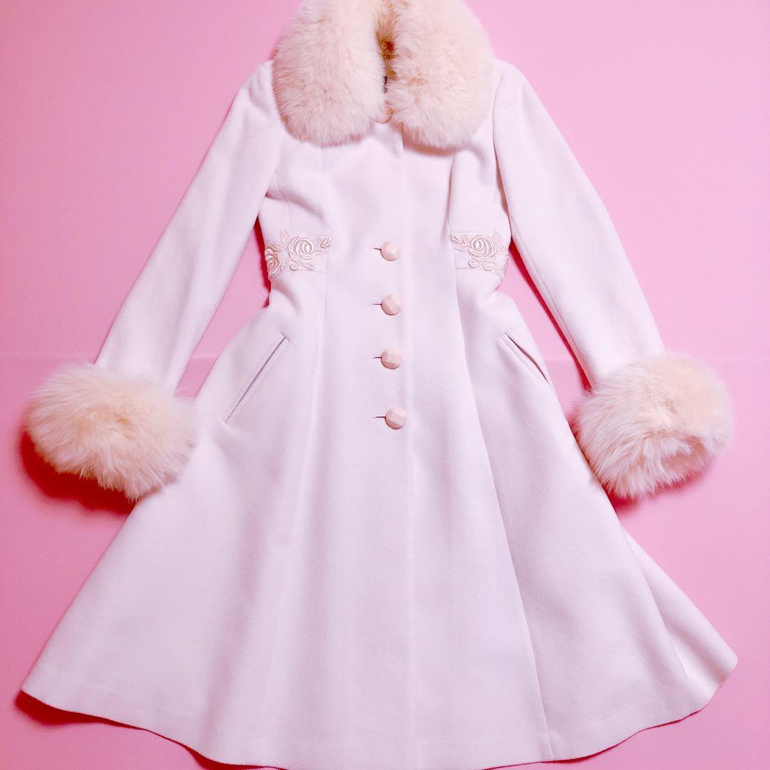 Jesus Diamante Princess Coat II Pink 38