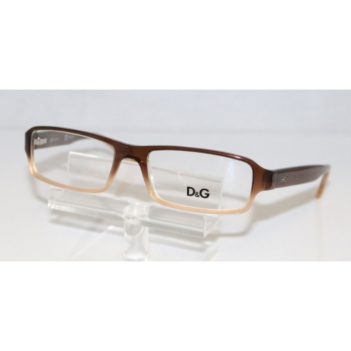 New Dolce & Gabbana Brown Eyeglasses