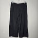Madewell Pull-On Wide-Leg Pants Softdrape Black Elastic Waist sz PS sm petite