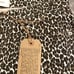 Current/Elliot Fling snow leopard print skinny boyfriend crop jean NWT size 30