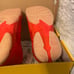 Under Armour Boys Curry 2.5 1274062-984 Red Basketball Shoes Sneakers Size 6.5Y