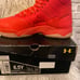Under Armour Boys Curry 2.5 1274062-984 Red Basketball Shoes Sneakers Size 6.5Y