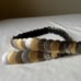 Vintage Metal Coin Belt Stretchy Silver Gold Bronze Hippie Boho Disco Waist Belt