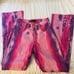 Y2K Pink & Purple Barbiecore Revolt Highwaisted Flare Jeans