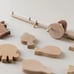 Magnetic Wooden Fishing Set