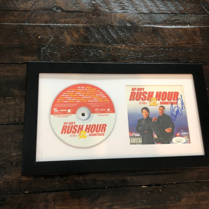 Brett Ratner Signed Rush Hour 2 Booklet Framed & Matted W/ JSA COA