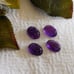 Deep Purple Amethyst Cabochons Lot S053