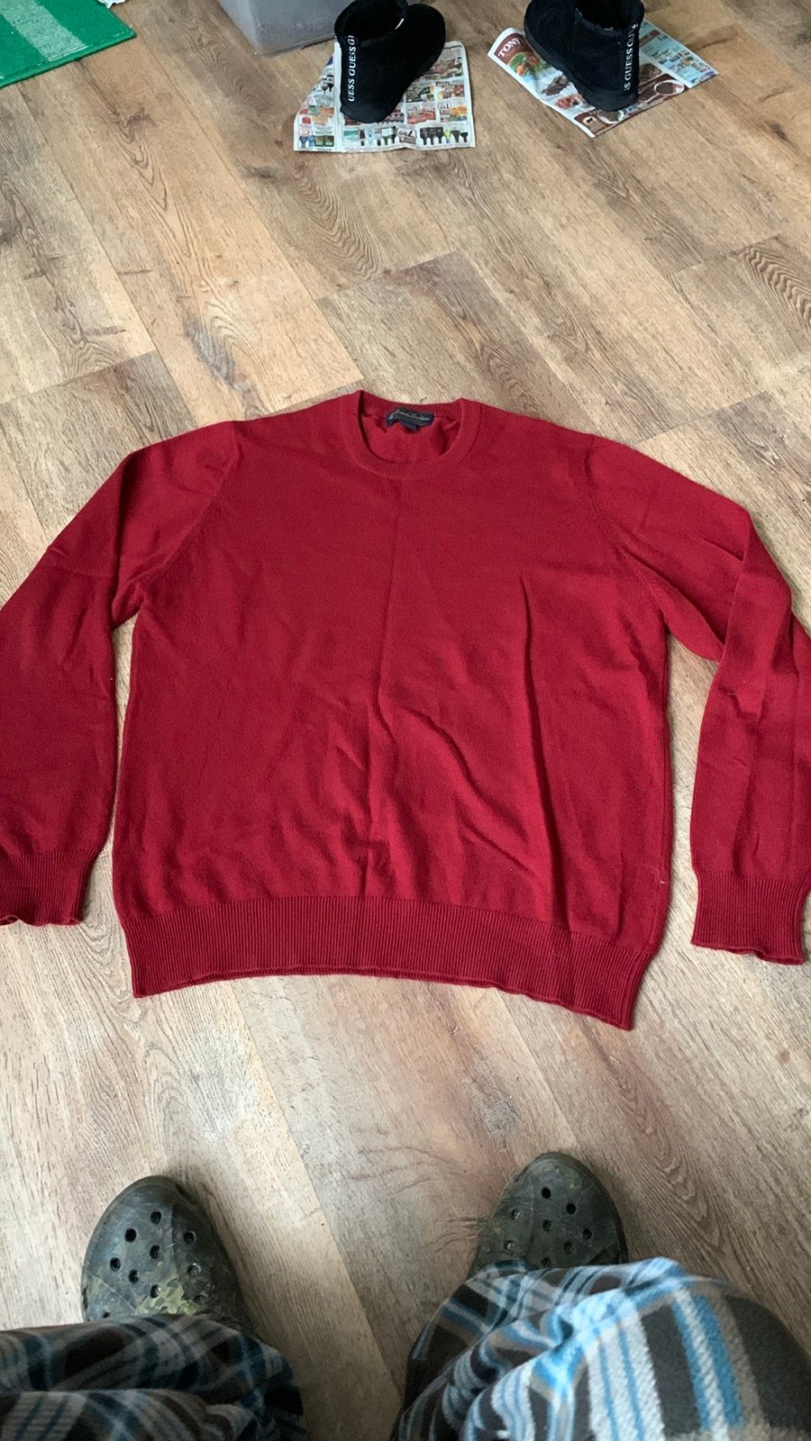 Brooks Brothers 3-Ply Scottish Cashmere Men’s Sweater Sz XL