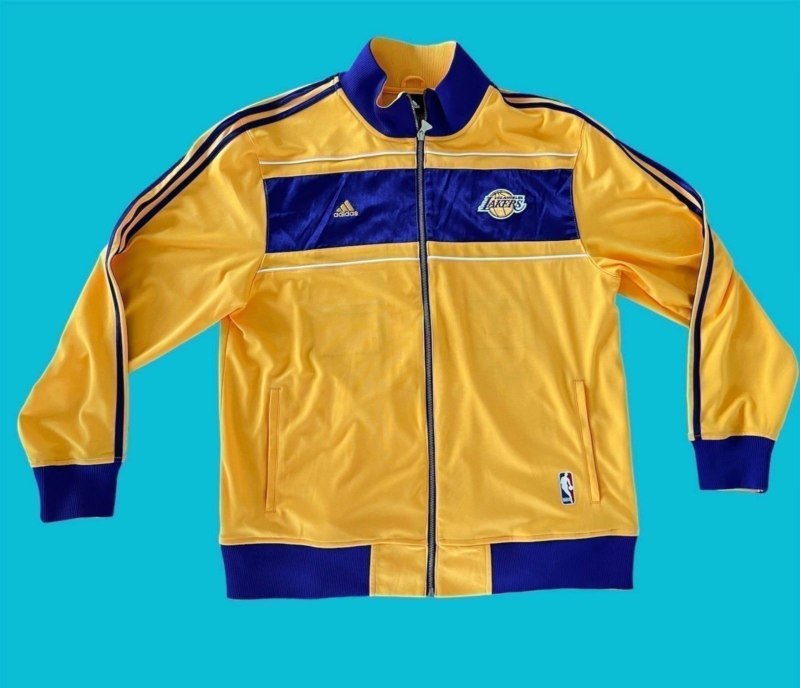 Vintage Adidas Los Angeles Lakers 16X Champs Banners Ring Ceremony Jacket 2010