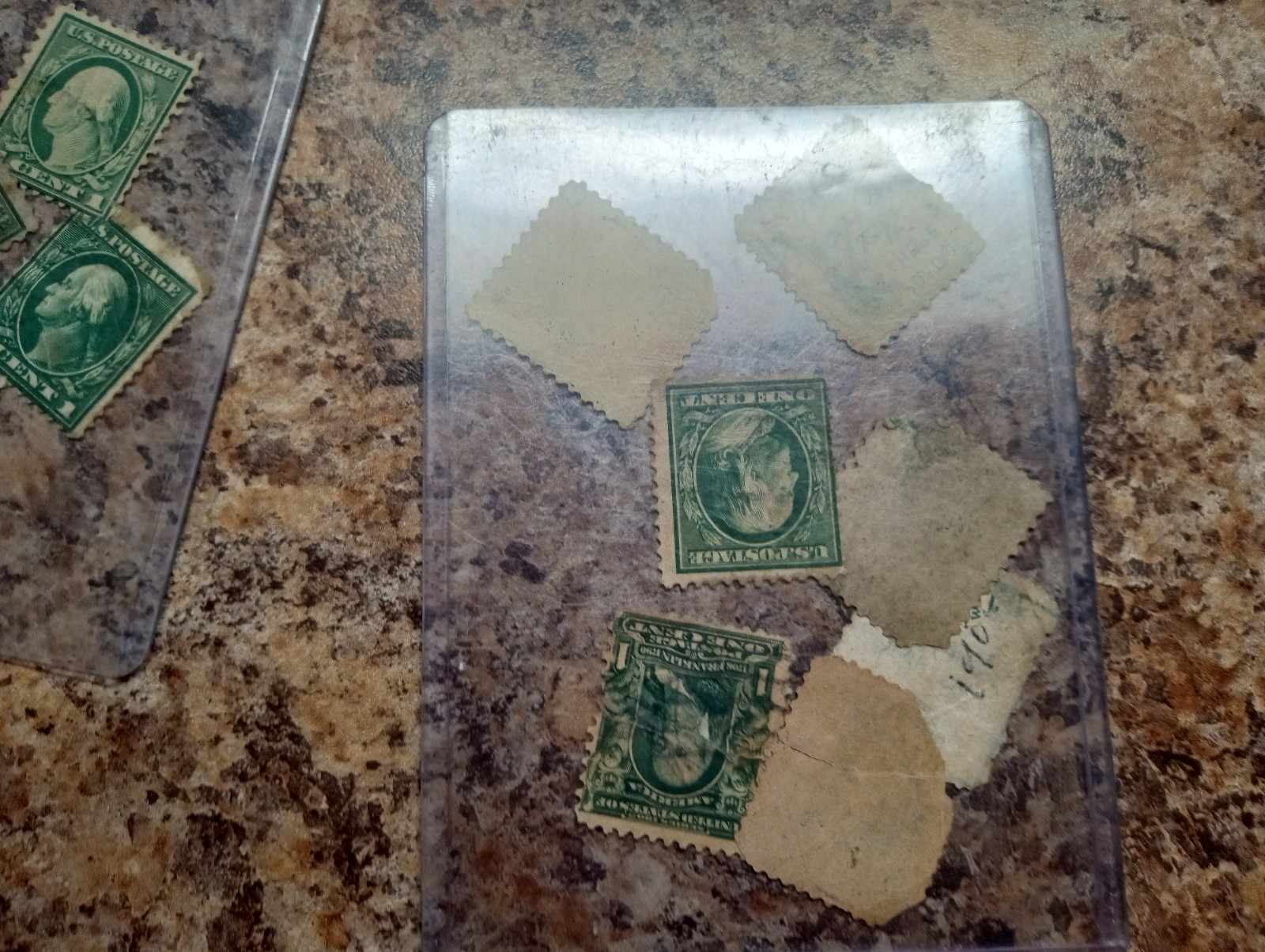 Vintage old stamps