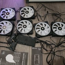 Corsair Lot Fans and Controlers