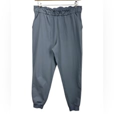 Lululemon Stretch High Rise Jogger Full Length Chambray Womens 12