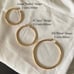 18K Yellow Gold X-Thick & Wide 4mm Tube Hoop Earring, NWT
