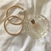 18K Yellow Gold X-Thick & Wide 4mm Tube Hoop Earring, NWT