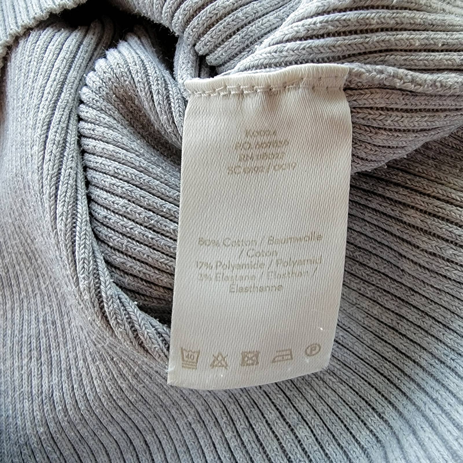 Boden Ribbed selling Long Sleeve Turtleneck Top
