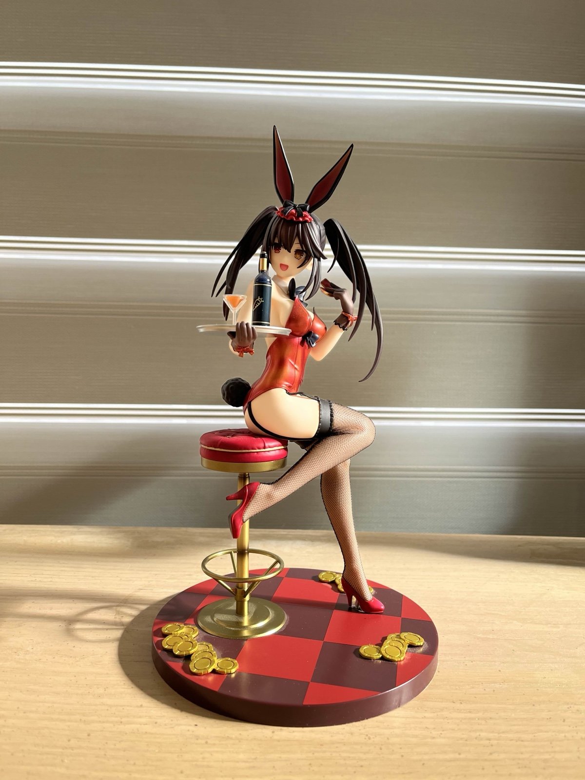Date A Live Light Novel Kurumi Tokisaki: Black Bunny Ver. 1/7 Scale FIgure