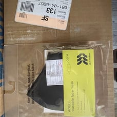 Mask All in motion reusable face mask box of 48