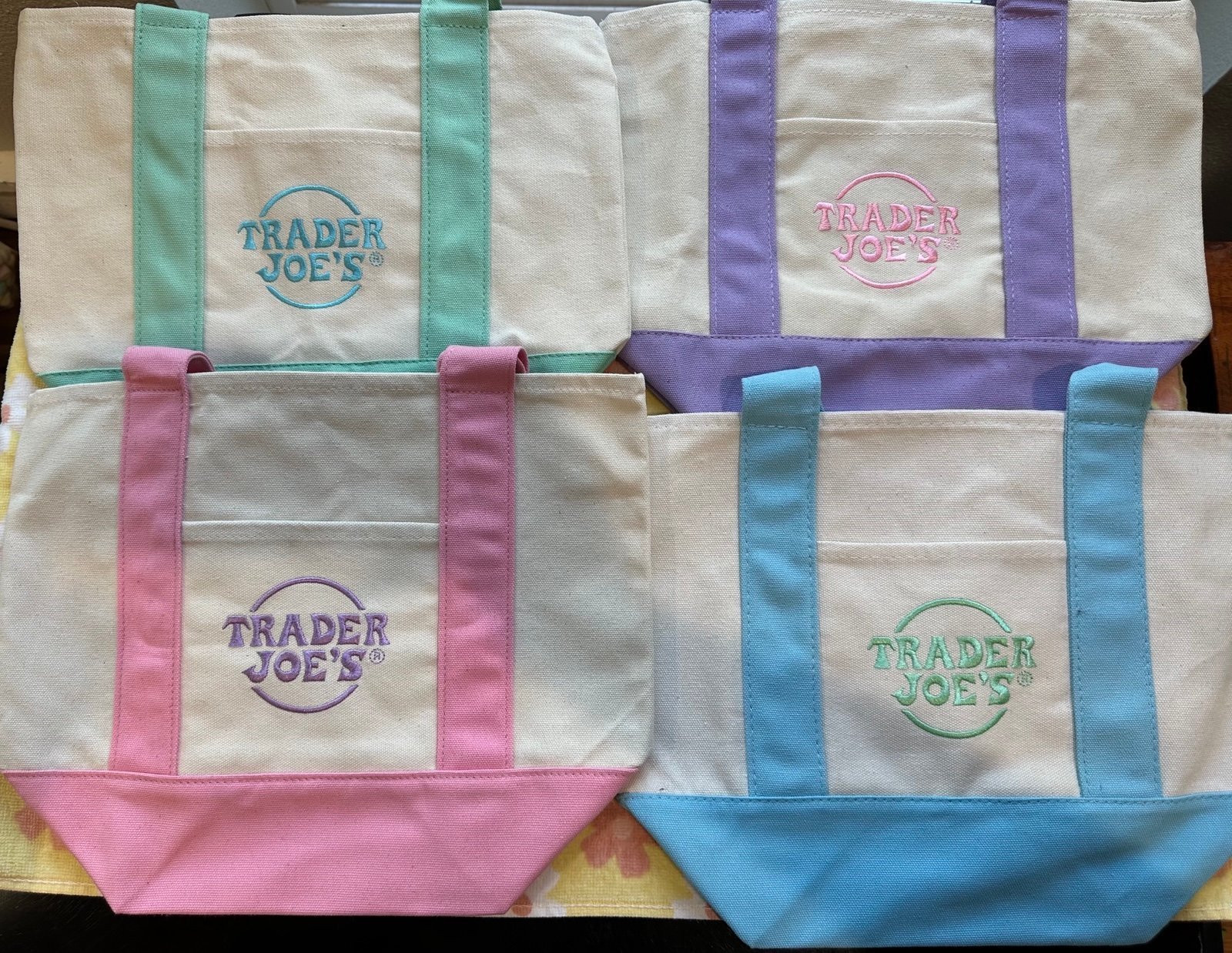 Trader Joe’s Pastel Totes