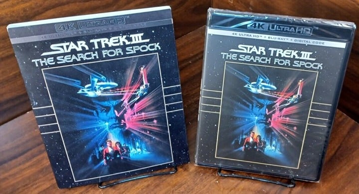 Star Trek III: The Search for Spock (4K+Blu-ray)-Slipcover-NEW-Free Shipping