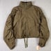 Free People Movement Dark Olive Way Home Ruched Out Packable Hooded Jacket Sz XS