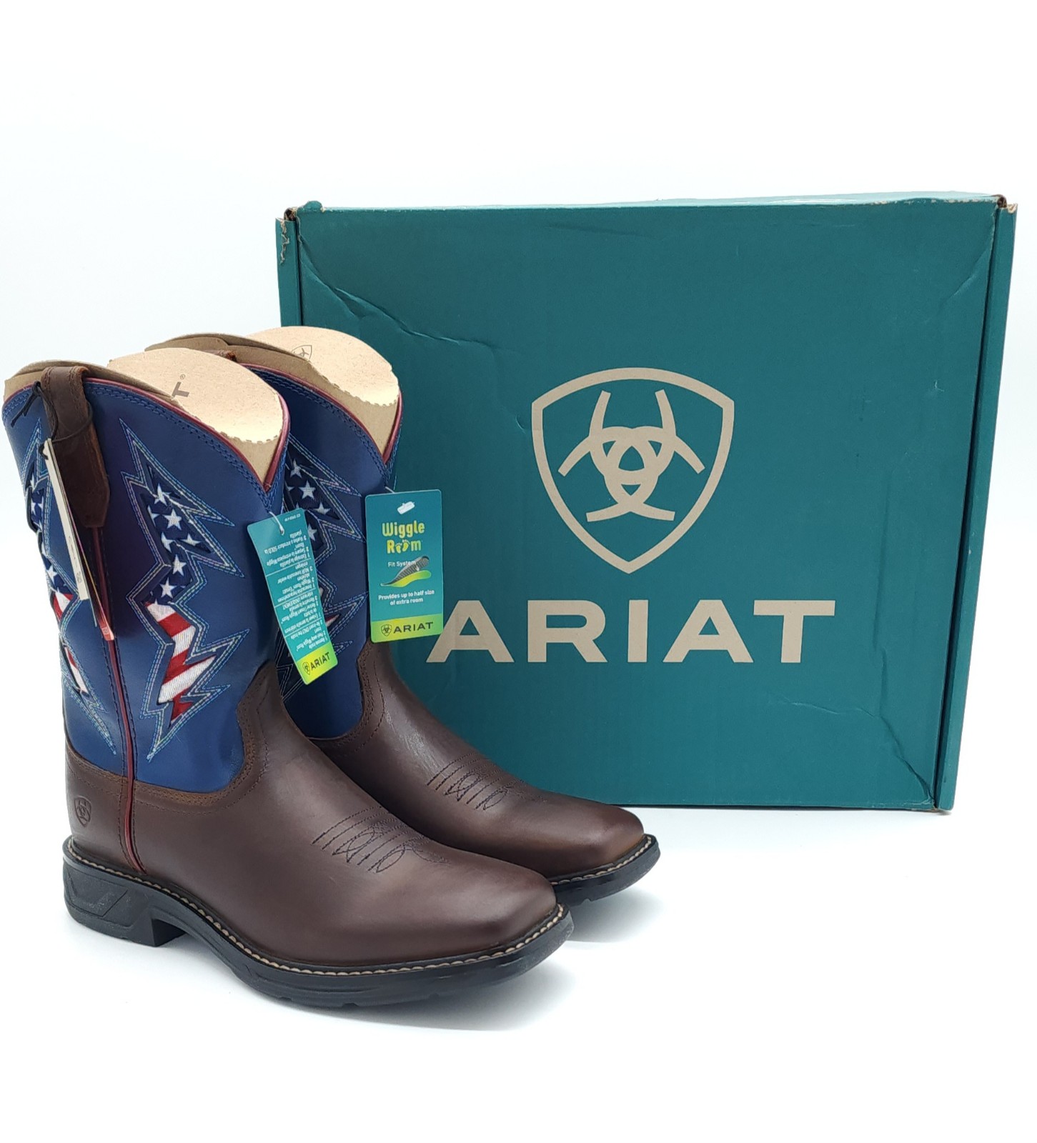 Ariat Youth Boy's WorkHog XT VentTEK Bolt Boots 10044436 Kids Size 4