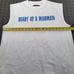 Midnight Studios Diary of a Madman Ozzy Osborne White Tank Shirt Mens Sz S NWOT