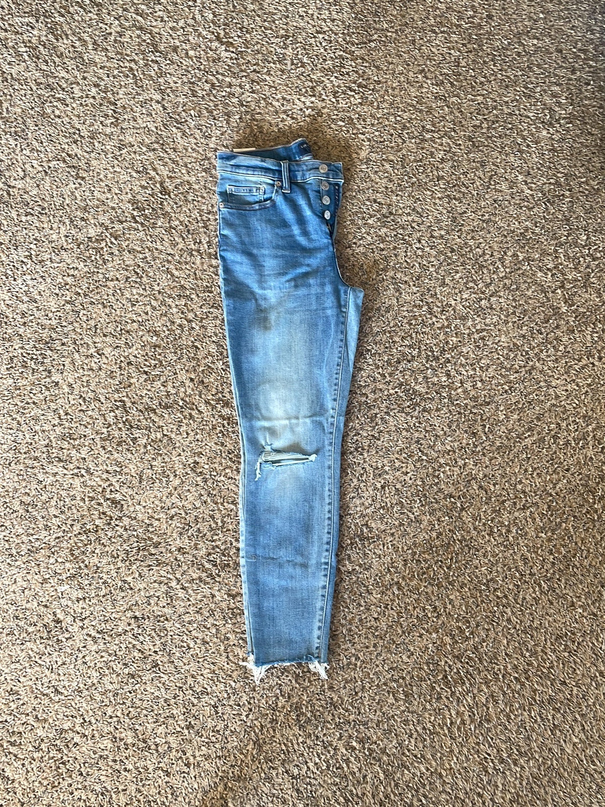 Lucky Brand Mid Rise Ava Super Skinny Jeans