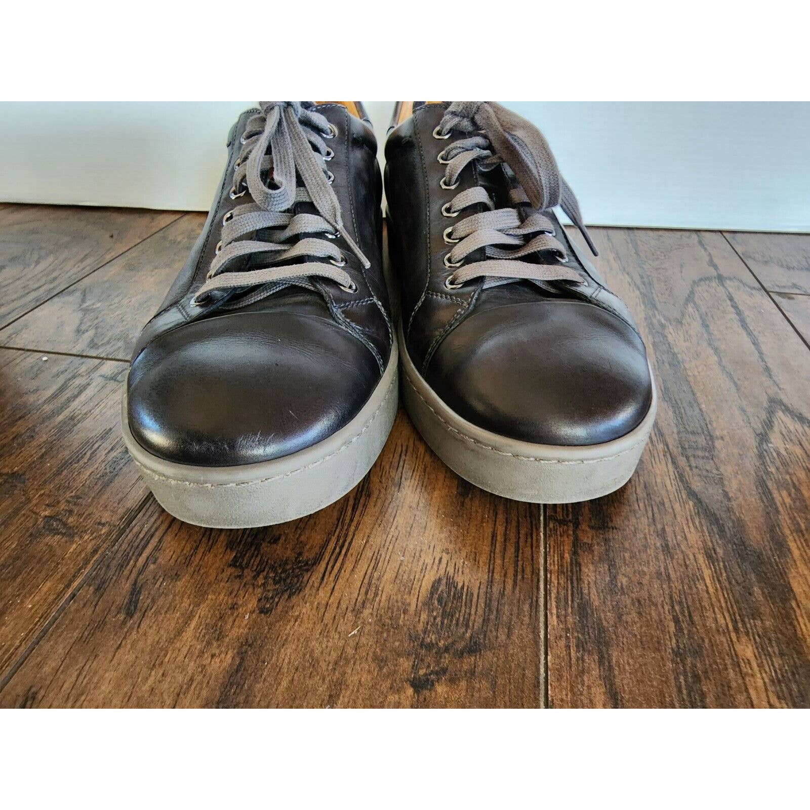 Magnanni Nerja shops lace up shoe sneaker. Black. Size 9 M