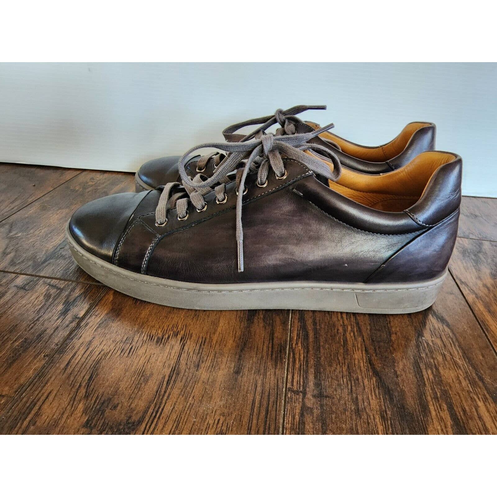 Magnanni Nerja shops lace up shoe sneaker. Black. Size 9 M