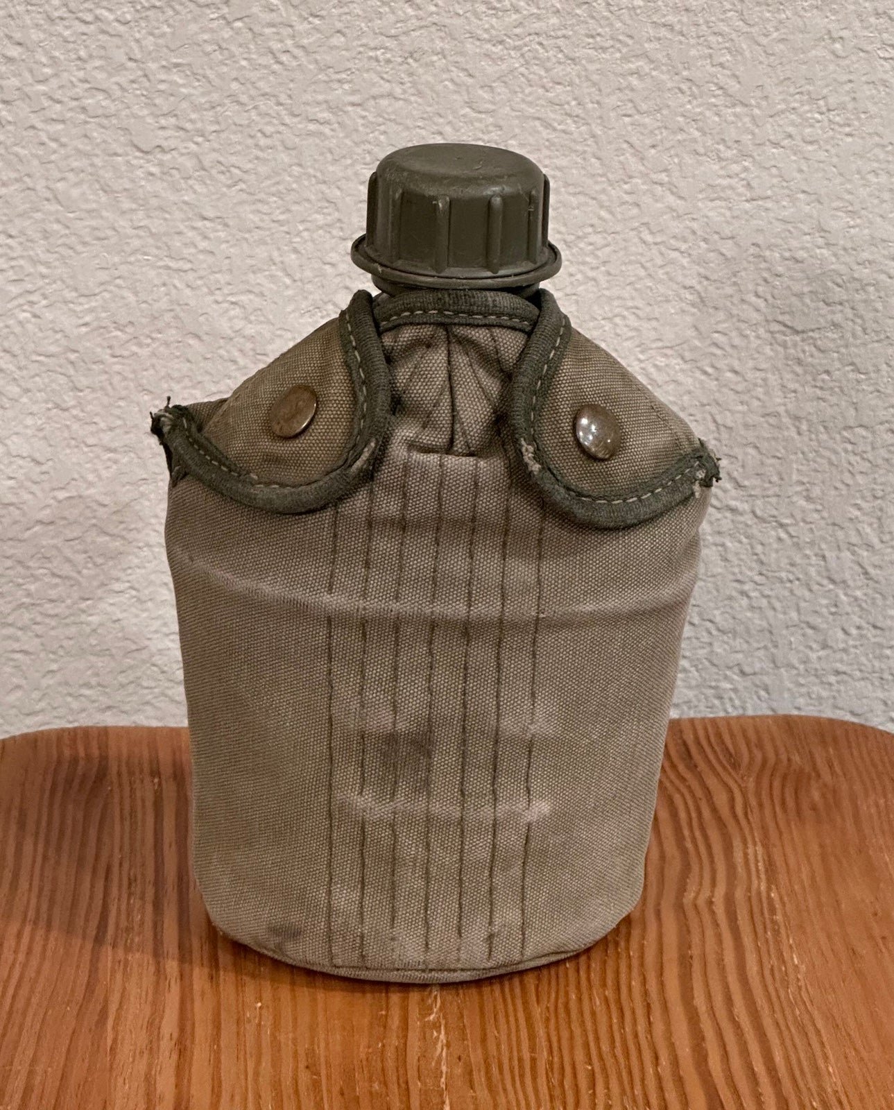 Vietnam 1964 Canvas Canteen Cover, Cup, Canteen With 2 Alice Clips