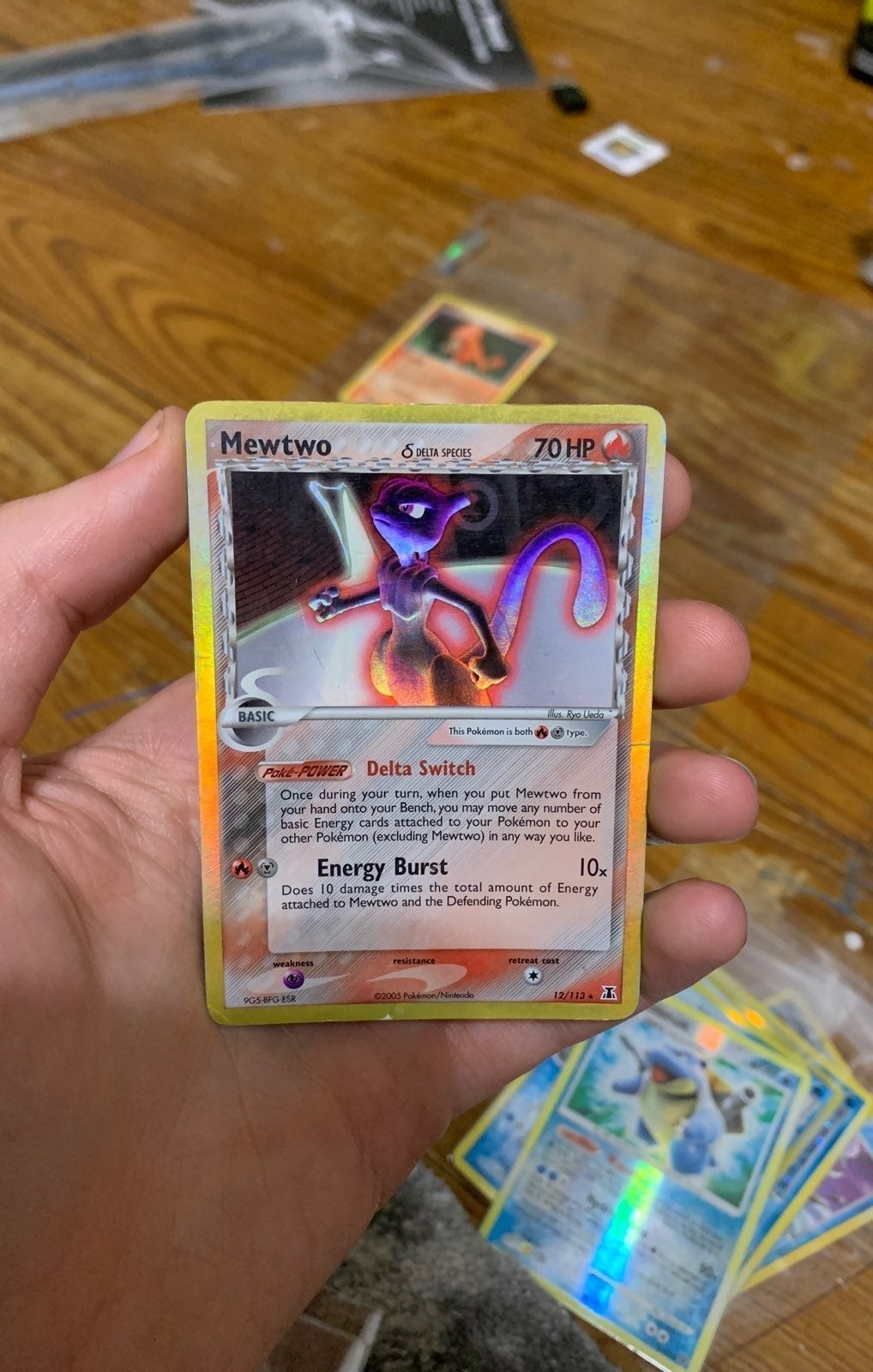 Holo Mewtwo Delta Species 12/113
