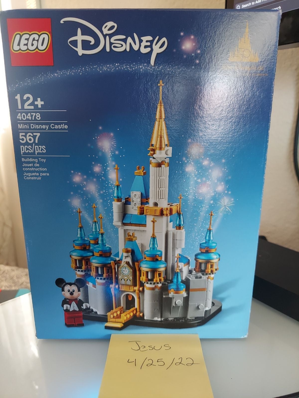 Disney Mini Castle Lego 40478