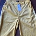 NWT 7 for all mankind velvet high rise trousers dress pants size 6 mustard yello
