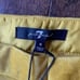 NWT 7 for all mankind velvet high rise trousers dress pants size 6 mustard yello