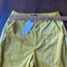 NWT 7 for all mankind velvet high rise trousers dress pants size 6 mustard yello