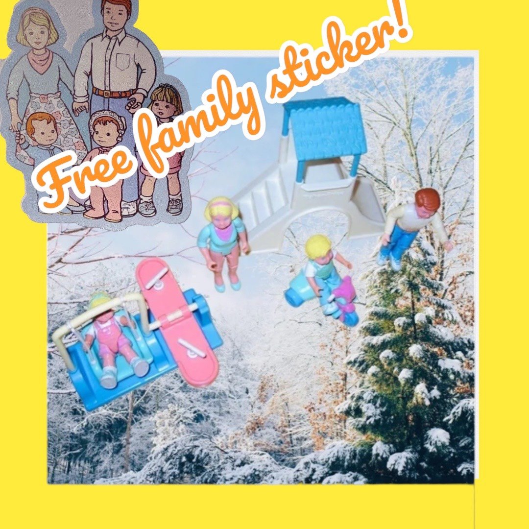 Fisher price DREAM dollhouse family & outdoor set seesaw slide bike! FREE STR