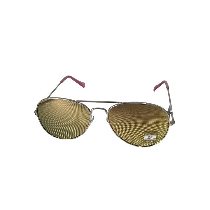 Kreedom CrushEyes Aviator Sunglasses Polycarbonate Lens Pink Silver Fashion NEW