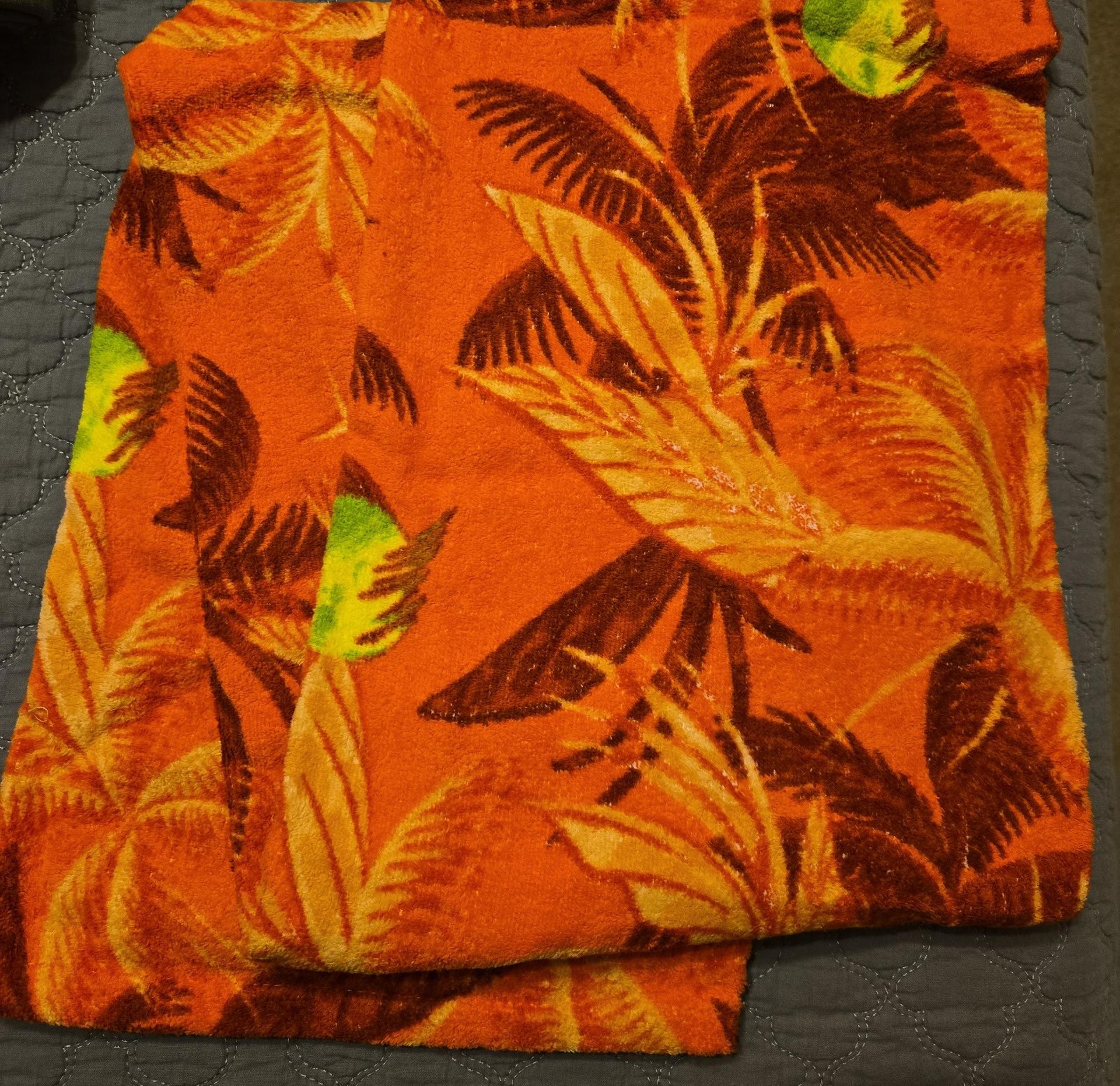 Hurley Beach Towel 100% cotton 32x64