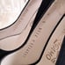 Salvatore Ferragamo Suede Pumps, Black, Size 22cm (US 5.5)