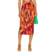 WEWOREWHAT CUT OUT MIDI SKIRT Size XL