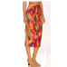 WEWOREWHAT CUT OUT MIDI SKIRT Size XL