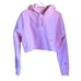 Champion Daisy Reverse Weave slouch sweatshirt UO Exclusive Crop hoodie M