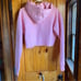 Champion Daisy Reverse Weave slouch sweatshirt UO Exclusive Crop hoodie M