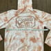 Disney Cruise Line DCL Castaway Cay Tie Dye Thin Hoodie Creamsicle Colorway Sz M