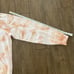 Disney Cruise Line DCL Castaway Cay Tie Dye Thin Hoodie Creamsicle Colorway Sz M