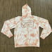 Disney Cruise Line DCL Castaway Cay Tie Dye Thin Hoodie Creamsicle Colorway Sz M