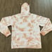Disney Cruise Line DCL Castaway Cay Tie Dye Thin Hoodie Creamsicle Colorway Sz M