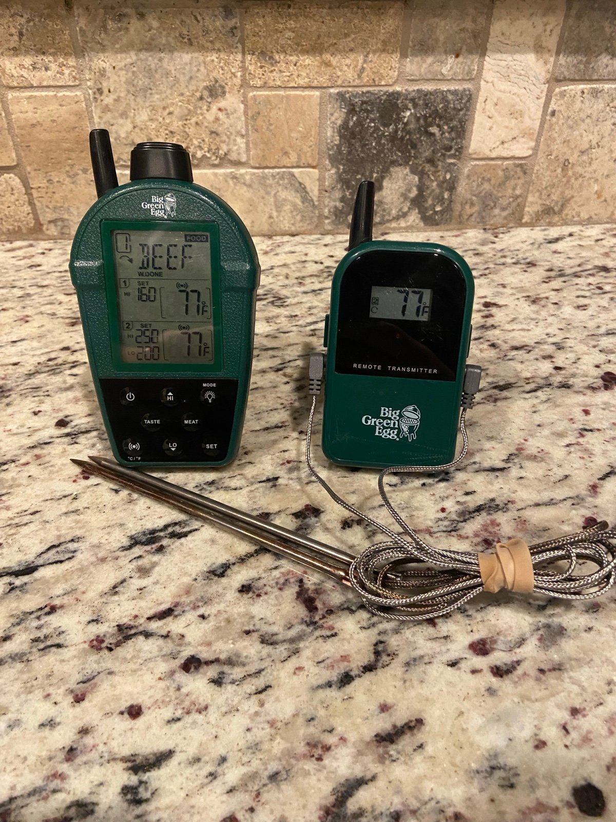 Big Green Egg Dual Probe Wireless Remote Thermostat