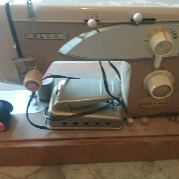 Old sewing machine